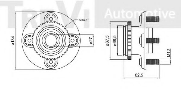 TREVI AUTOMOTIVE WB1416