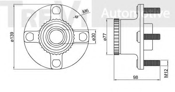 TREVI AUTOMOTIVE WB1458