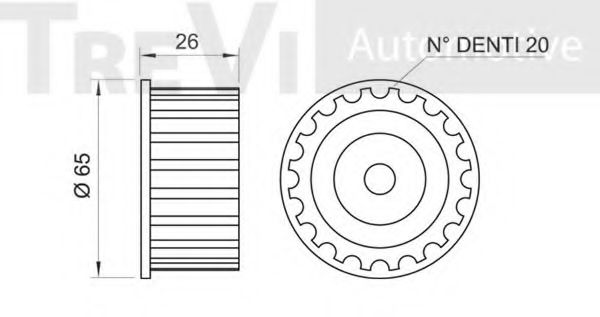 TREVI AUTOMOTIVE TD1454