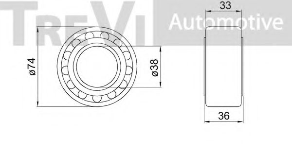 TREVI AUTOMOTIVE WB1483