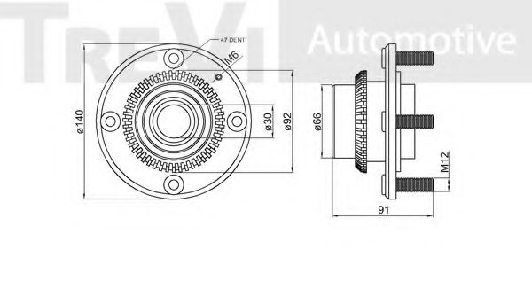 TREVI AUTOMOTIVE WB1498