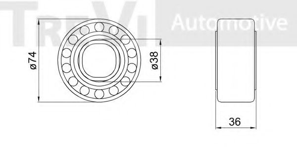 TREVI AUTOMOTIVE WB1509