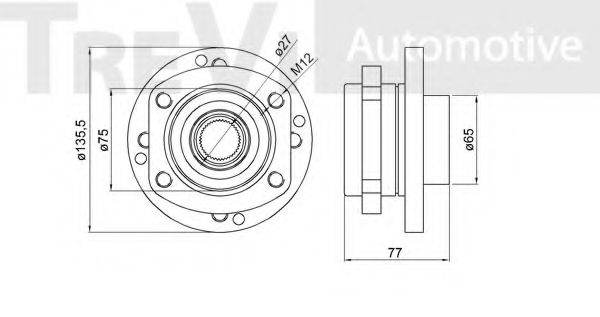 TREVI AUTOMOTIVE WB1512