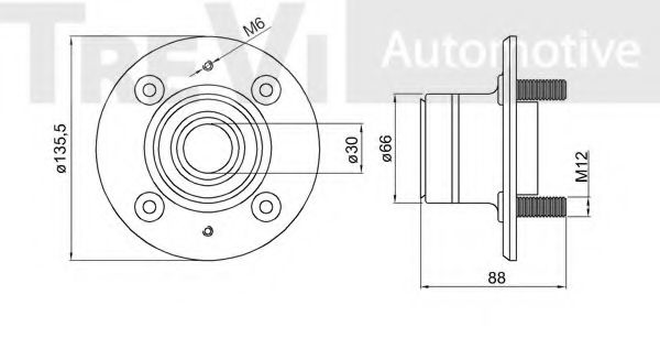 TREVI AUTOMOTIVE WB1562