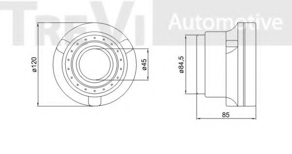 TREVI AUTOMOTIVE WB1646 TREVI AUTOMOTIVE WB1646