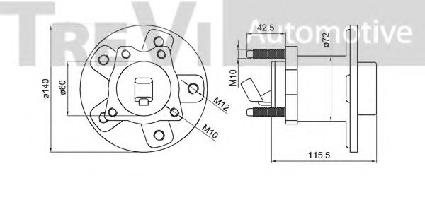 TREVI AUTOMOTIVE WB1717