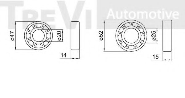 TREVI AUTOMOTIVE WB1743