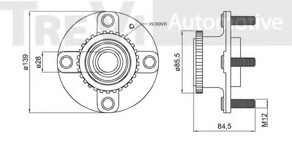 TREVI AUTOMOTIVE WB1775