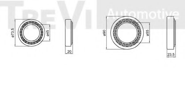 TREVI AUTOMOTIVE WB1783