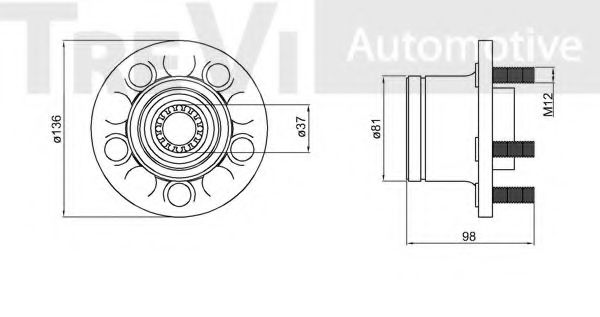 TREVI AUTOMOTIVE WB1876