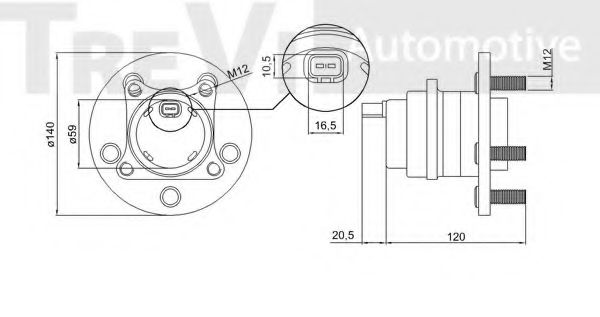 TREVI AUTOMOTIVE WB2171