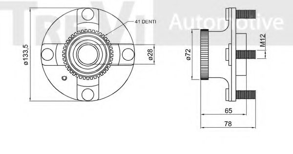 TREVI AUTOMOTIVE WB2215