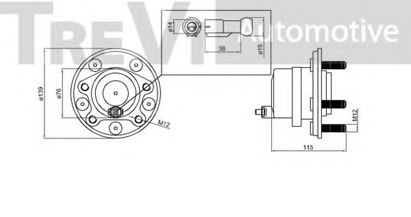 TREVI AUTOMOTIVE WB2282