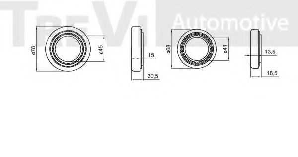 TREVI AUTOMOTIVE WB2284