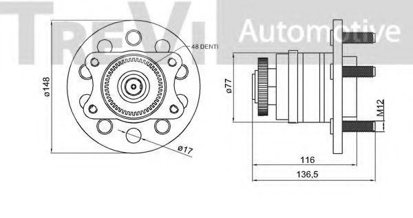 TREVI AUTOMOTIVE WB2357