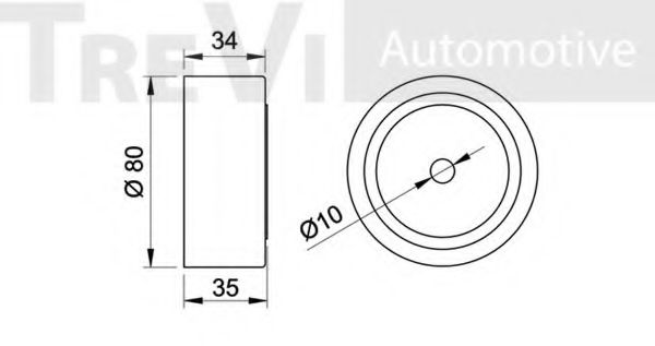 TREVI AUTOMOTIVE TD1058