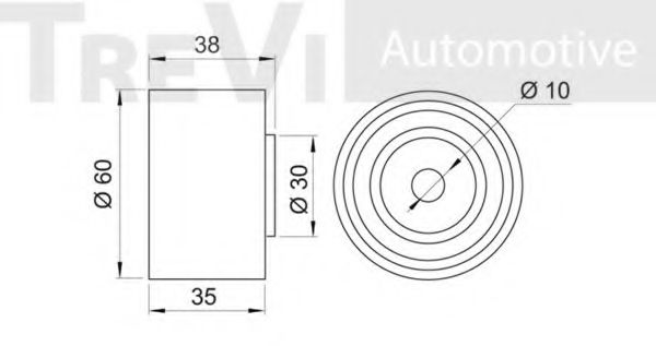 TREVI AUTOMOTIVE TD1464