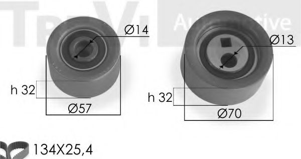 TREVI AUTOMOTIVE KD1044