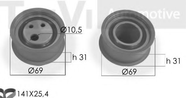 TREVI AUTOMOTIVE KD1050