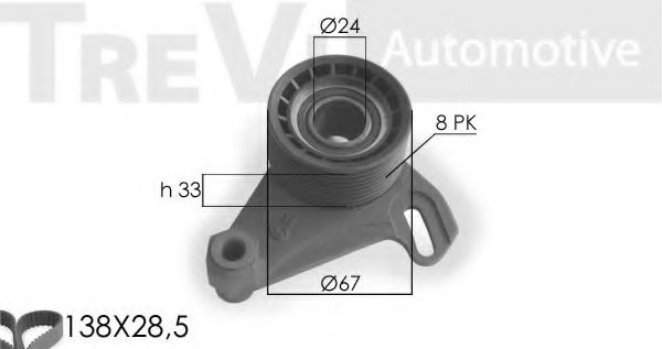 TREVI AUTOMOTIVE KD1084