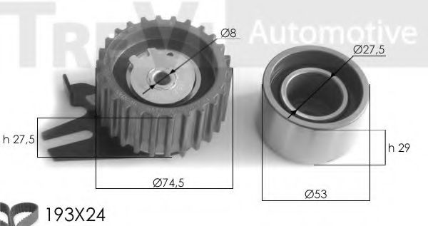 TREVI AUTOMOTIVE KD1106