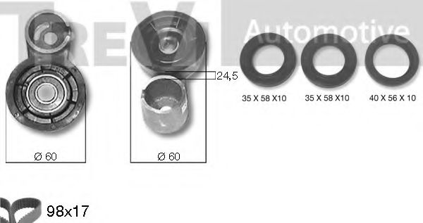TREVI AUTOMOTIVE KD1187S