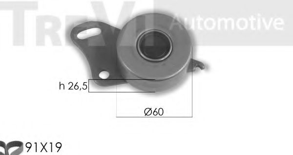 TREVI AUTOMOTIVE KD1355