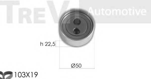 TREVI AUTOMOTIVE KD1363