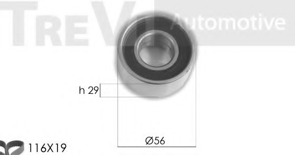 TREVI AUTOMOTIVE KD1436