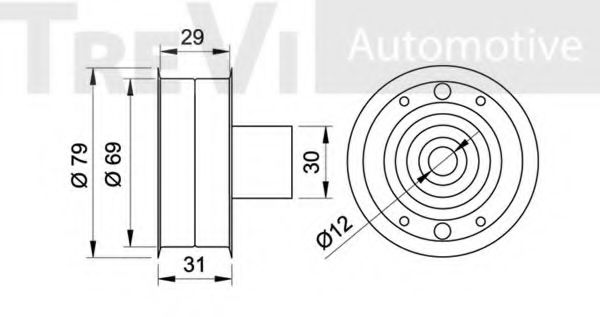 TREVI AUTOMOTIVE TD1472