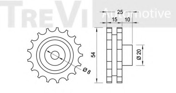 TREVI AUTOMOTIVE TD1239