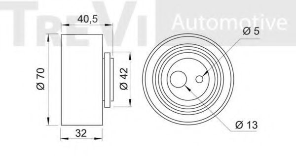 TREVI AUTOMOTIVE TD1139