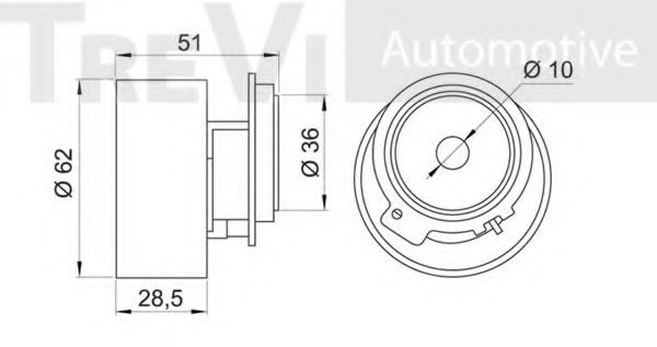 TREVI AUTOMOTIVE TD1475