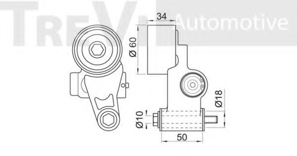 TREVI AUTOMOTIVE TD1627