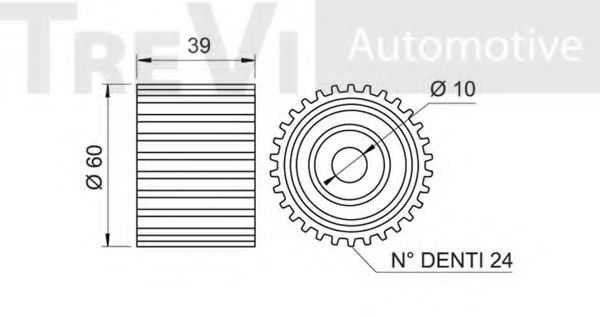 TREVI AUTOMOTIVE TD1661