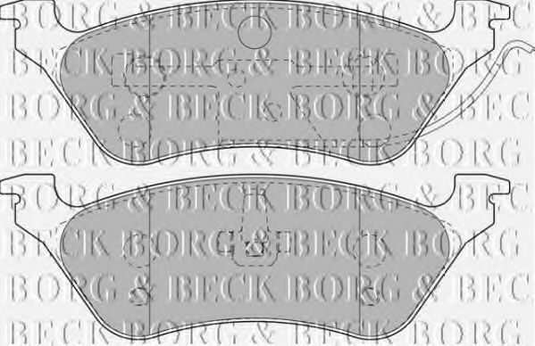 BORG & BECK BBP1889