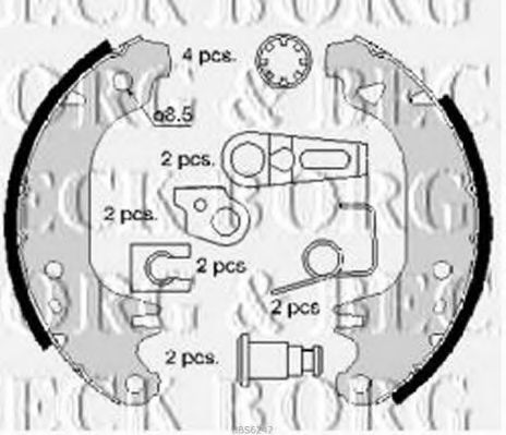 BORG & BECK BBS6242