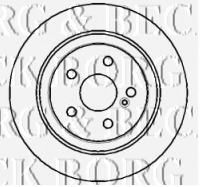 BORG & BECK BBD4291