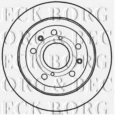 BORG & BECK BBD5168