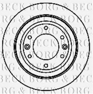 BORG & BECK BBD5188