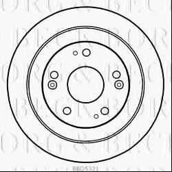 BORG & BECK BBD5321