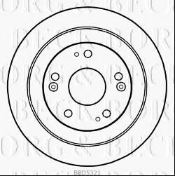 BORG & BECK BBD5321