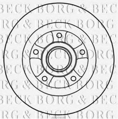 BORG & BECK BBD5968S