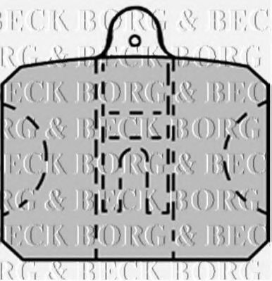 BORG & BECK BBP1211 BORG & BECK BBP1211