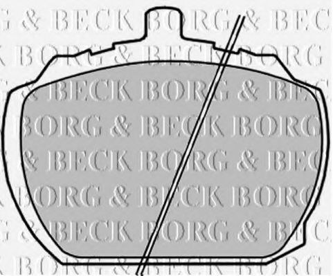 BORG & BECK BBP1311 BORG & BECK BBP1311