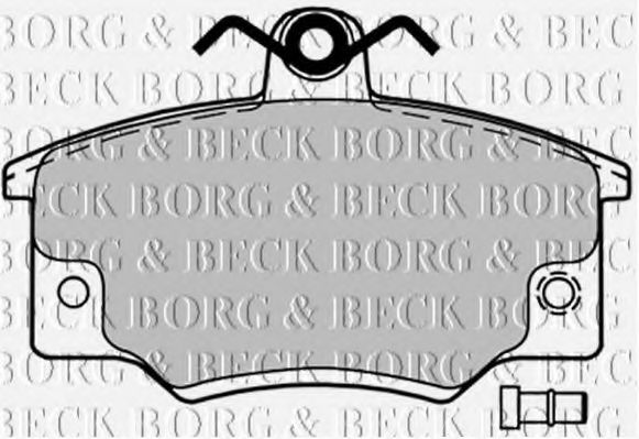 BORG & BECK BBP1032 BORG & BECK BBP1032