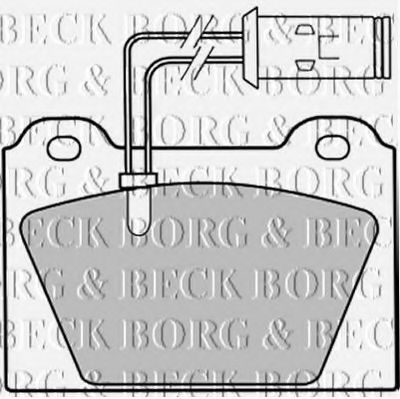 BORG & BECK BBP1048