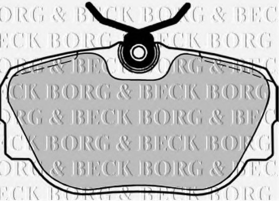 BORG & BECK BBP1155 BORG & BECK BBP1155