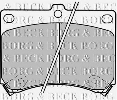 BORG & BECK BBP1208