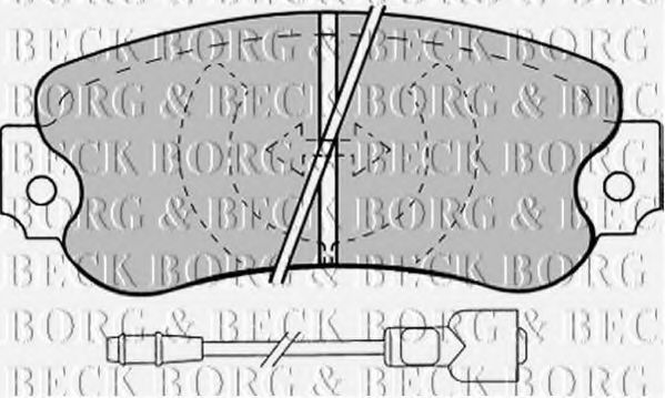 BORG & BECK BBP1258